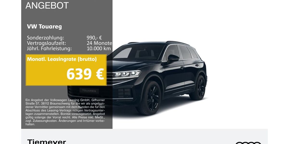 VW Touareg 22.552 km 64.870 &euro; Bochum 44809