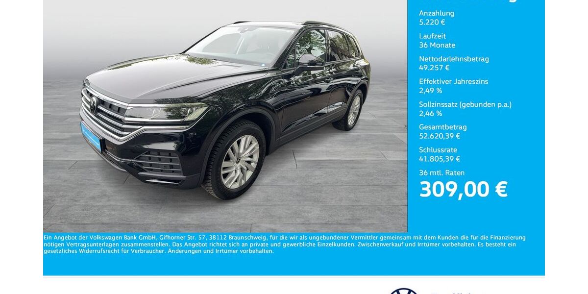 VW Touareg 19.695 km 54.477 &euro; Dortmund 44379