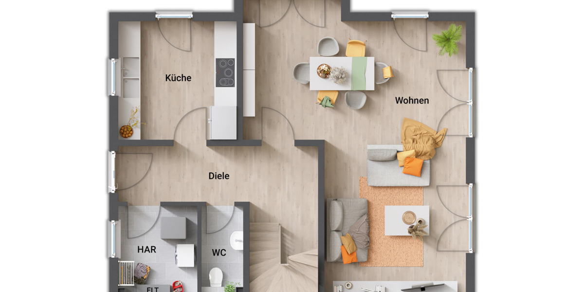 Einfamilienhaus Iserlohn Wermingsen - 4 Zimmer, 130 m&sup2;, 462.450&euro; | Angebot:24035575