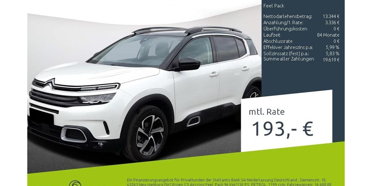 Citroen C5 Aircross 11.835 km 16.680 &euro; Dortmund 44263