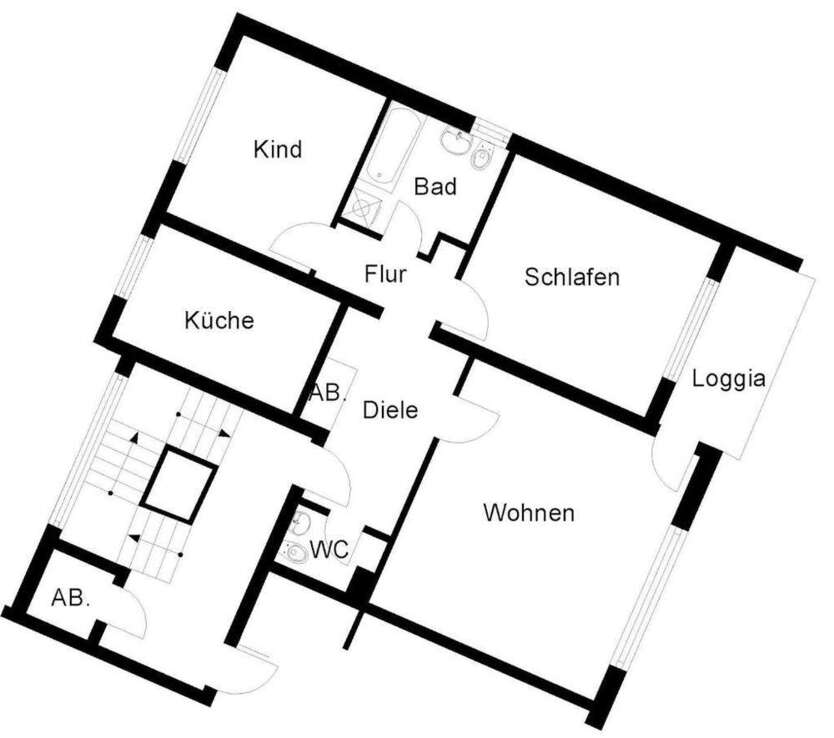 Wohnung zum Mieten in Wuppertal 423 € 79.46 m²
