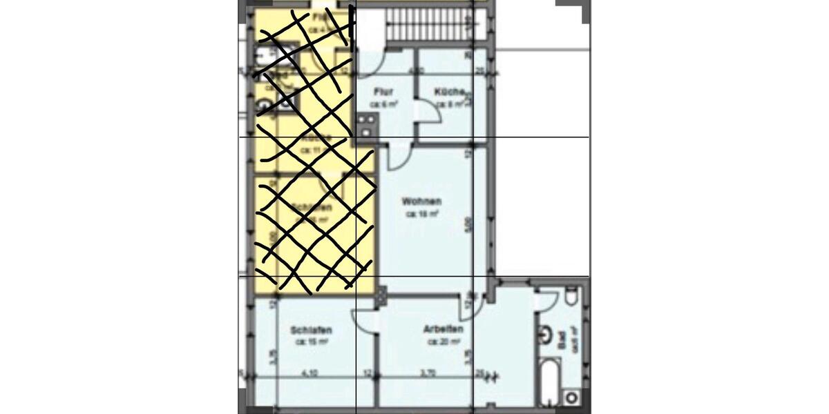 Etagenwohnung Unna Alte Heide - 4 Zimmer, 80 m&sup2;, 650&euro; | Angebot:24741339