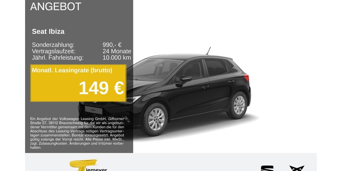 Seat Ibiza 18.666 km 20.840 &euro; Gelsenkirchen OT Beckhausen 45899