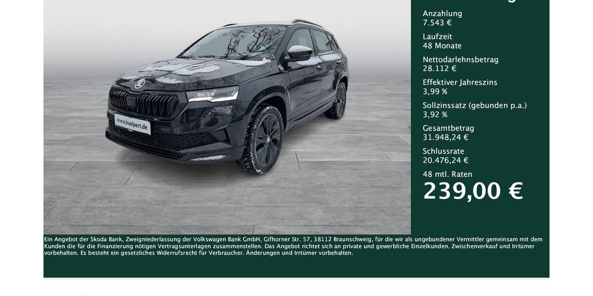 Skoda Karoq 7.168 km 35.487 &euro; Dortmund 44269