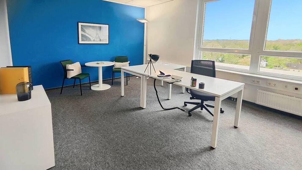 All-inclusive-Zugang zu professionellen Büroräumen für 2 Personen in HQ Rheinelbe Park