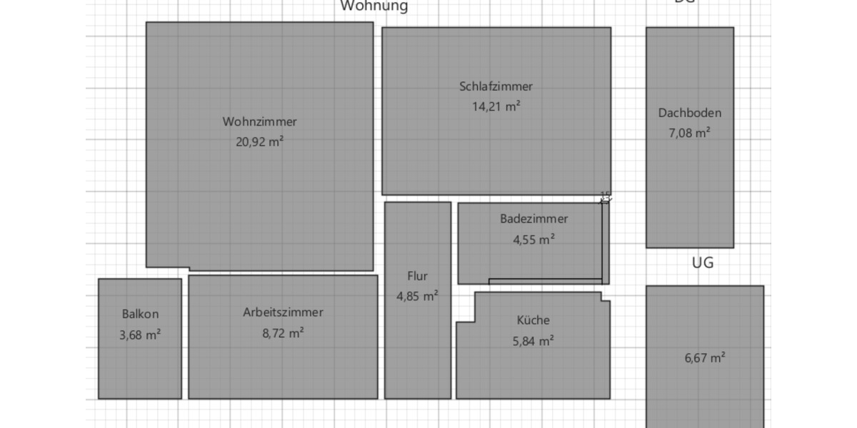 Etagenwohnung Datteln - 3 Zimmer, 60 m&sup2;, 135.000&euro; | Angebot:25064035