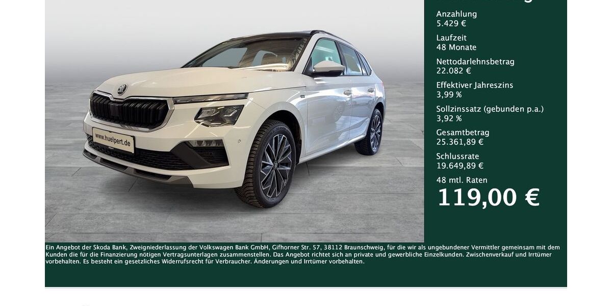 Skoda Kamiq 17.543 km 27.511 &euro; Dortmund 44269