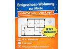 Erdgeschoßwohnung Herne Wanne - 3.5 Zimmer, 76 m&sup2;, 1.285&euro; | Angebot:25936398