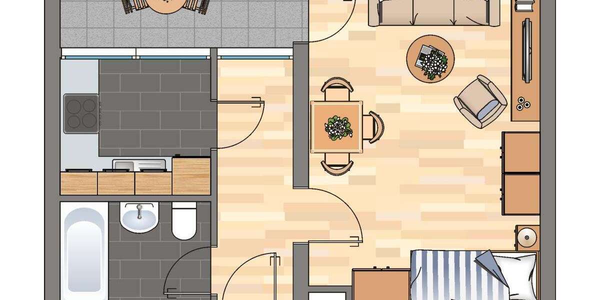 Etagenwohnung Dortmund Scharnhorst - 1 Zimmer, 38 m&sup2;, 339&euro; | Angebot:26392916