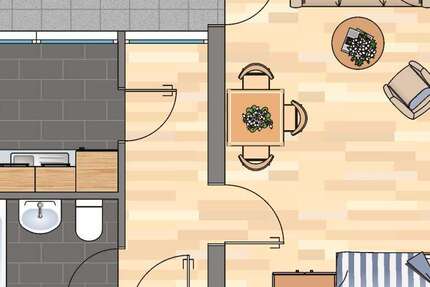Wohnung Dortmund Scharnhorst - 1 Zimmer, 38 m&sup2;, 339&euro; | Angebot:26392916