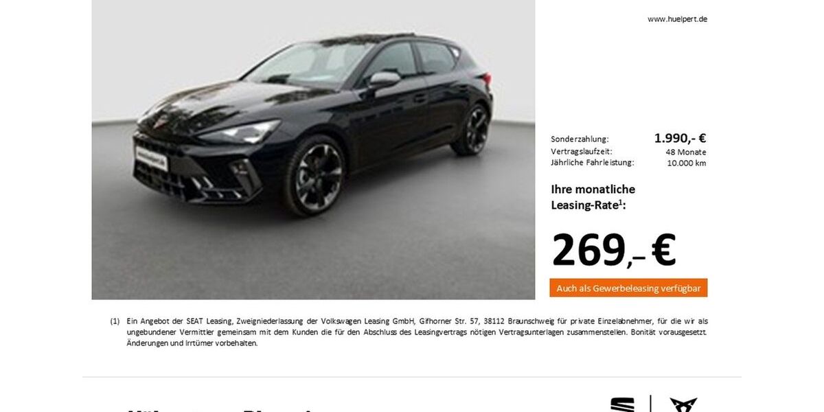 Cupra Leon 14.994 km 29.944 &euro; Dortmund 44269