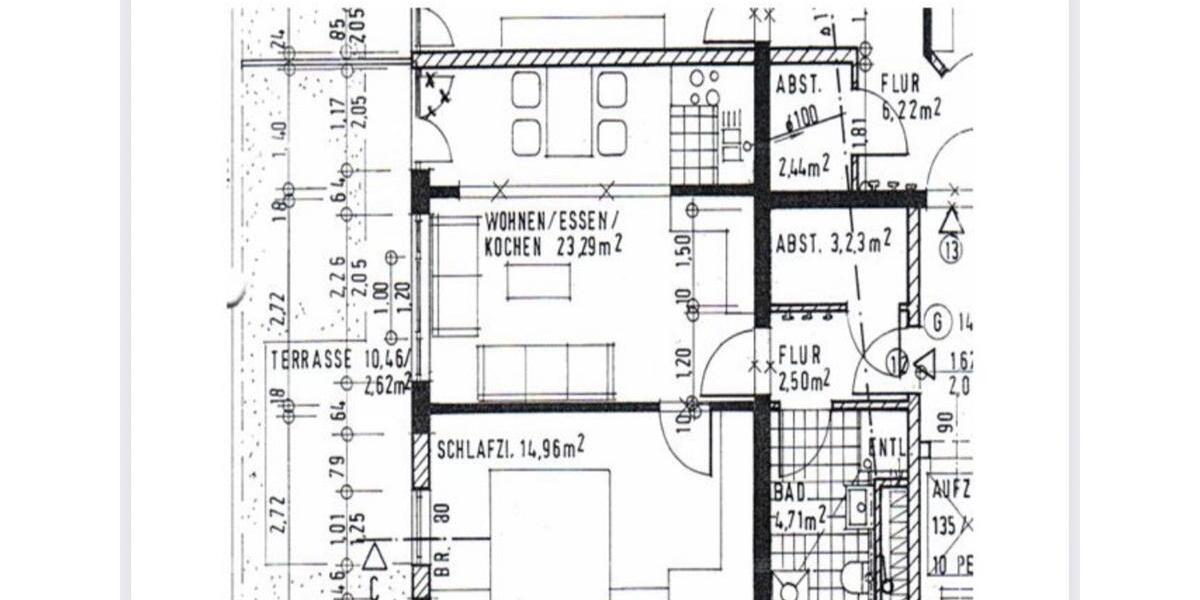 Erdgeschoßwohnung Menden (Sauerland) Bösperde - 2 Zimmer, 49 m&sup2;, 109.000&euro; | Angebot:26212002