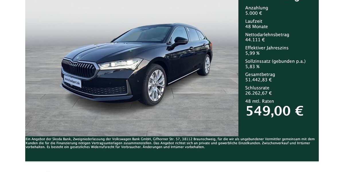 Skoda Superb 9.642 km 49.111 &euro; Dortmund 44141