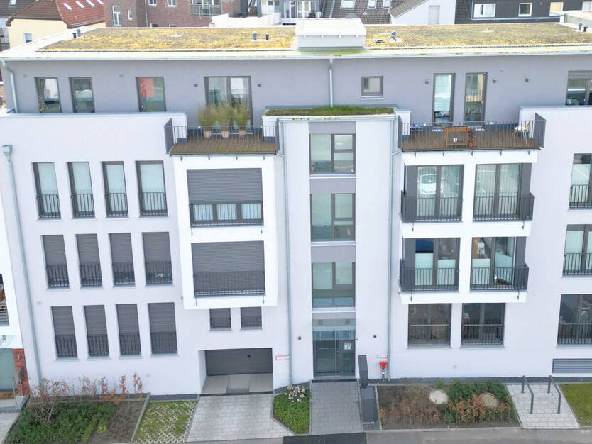 Moderne Hochparterre-Mietwohnung im neu entstandenen