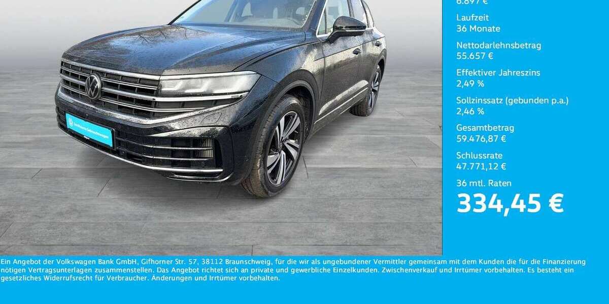 VW Touareg 6.306 km 62.554 &euro; Unna 59423