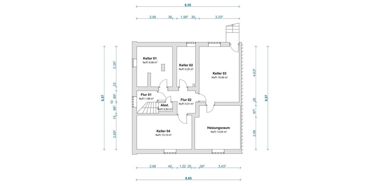 Mehrfamilienhaus, Wohnhaus Recklinghausen Grullbad - 7 Zimmer, 135 m&sup2;, 365.000&euro; | Angebot:24279279