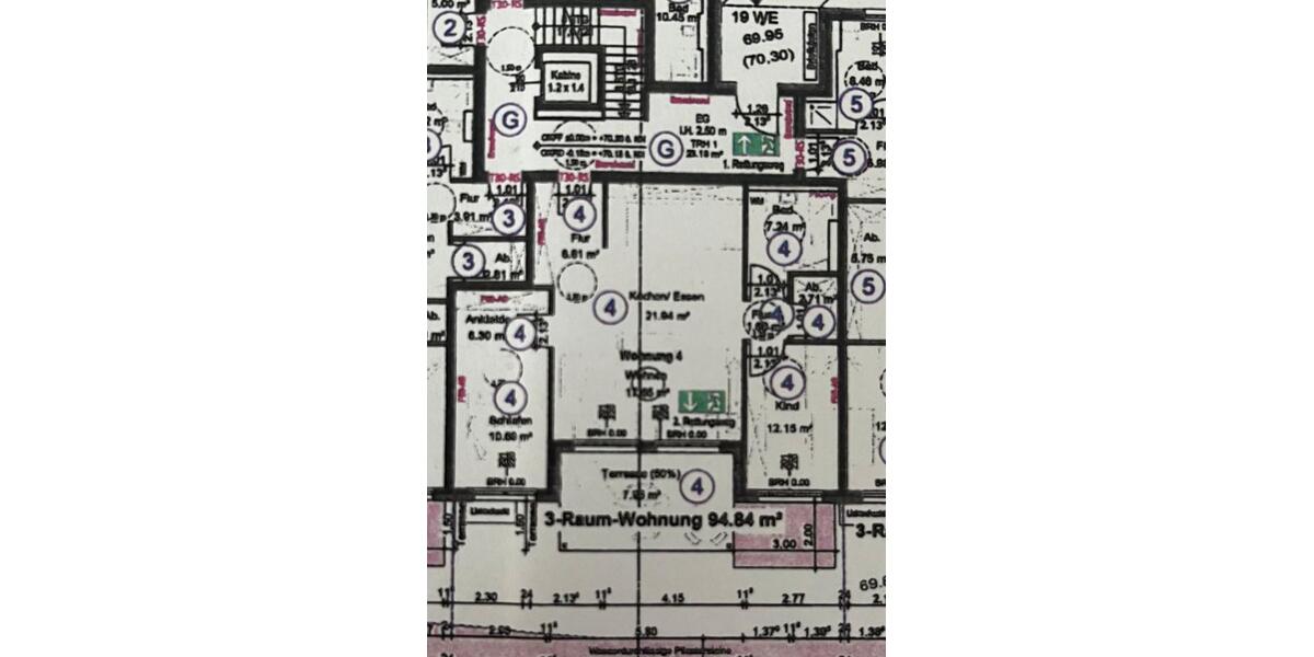 Erdgeschoßwohnung Dortmund Brackel - 3 Zimmer, 95 m&sup2;, 570.000&euro; | Angebot:27499342