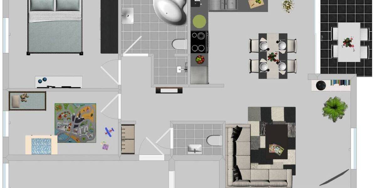 Etagenwohnung Dortmund Hörde - 3 Zimmer, 83 m&sup2;, 400.000&euro; | Angebot:23967253