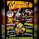 Psychobilly Earthquake Nr. 10 | Weekendticket