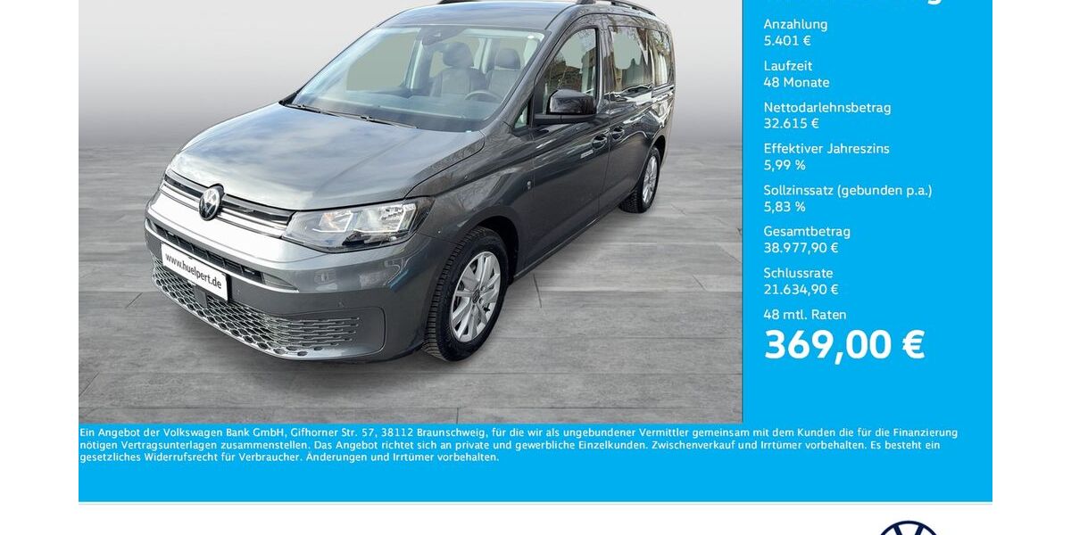 VW Caddy Maxi 11.595 km 37.636 &euro; Dortmund 44379