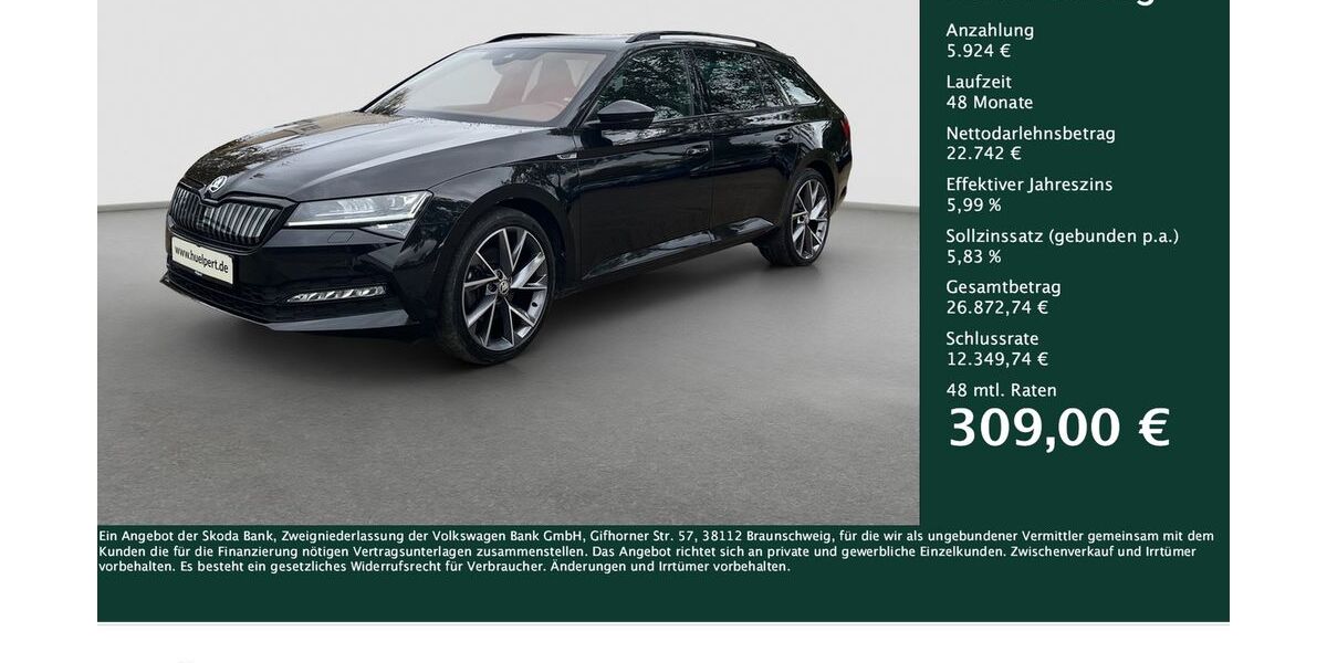 Skoda Superb 50.459 km 27.977 &euro; Dortmund 44269