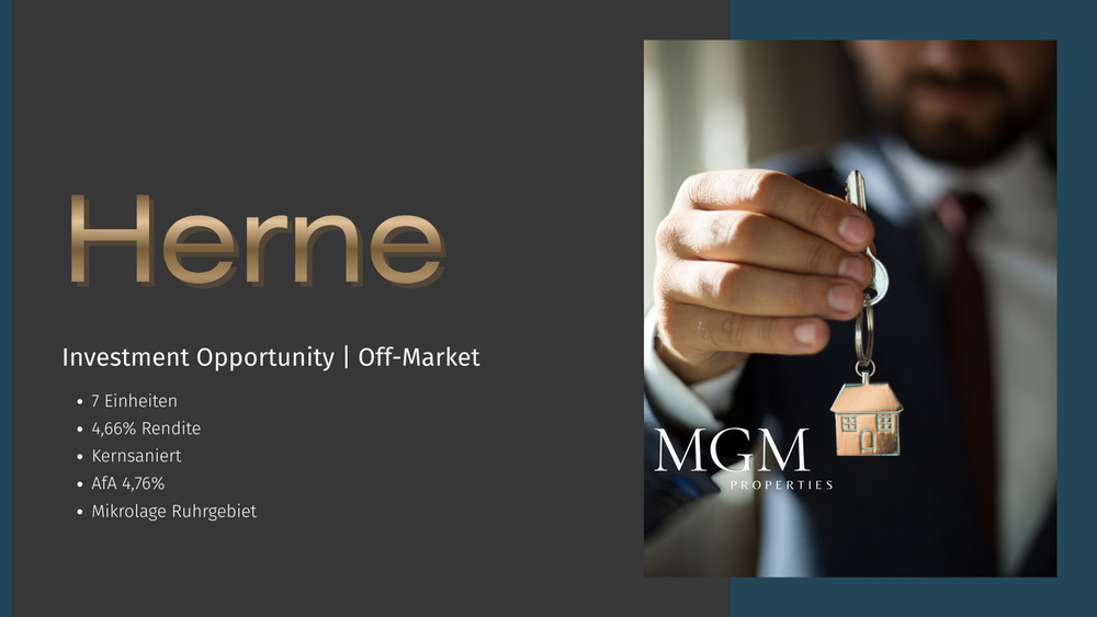 Mehrfamilienhaus, Wohnhaus Herne Baukau-West - 1.450.000&euro; | Angebot:24069942