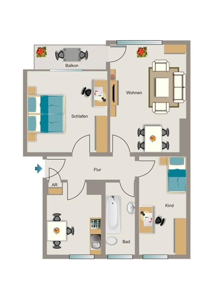 Bringen Sie Ihr Herz mit, es wird sich wohlfühlen! zimmer