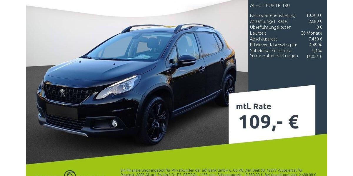 Peugeot 2008 33.334 km 12.970 &euro; Dortmund 44263