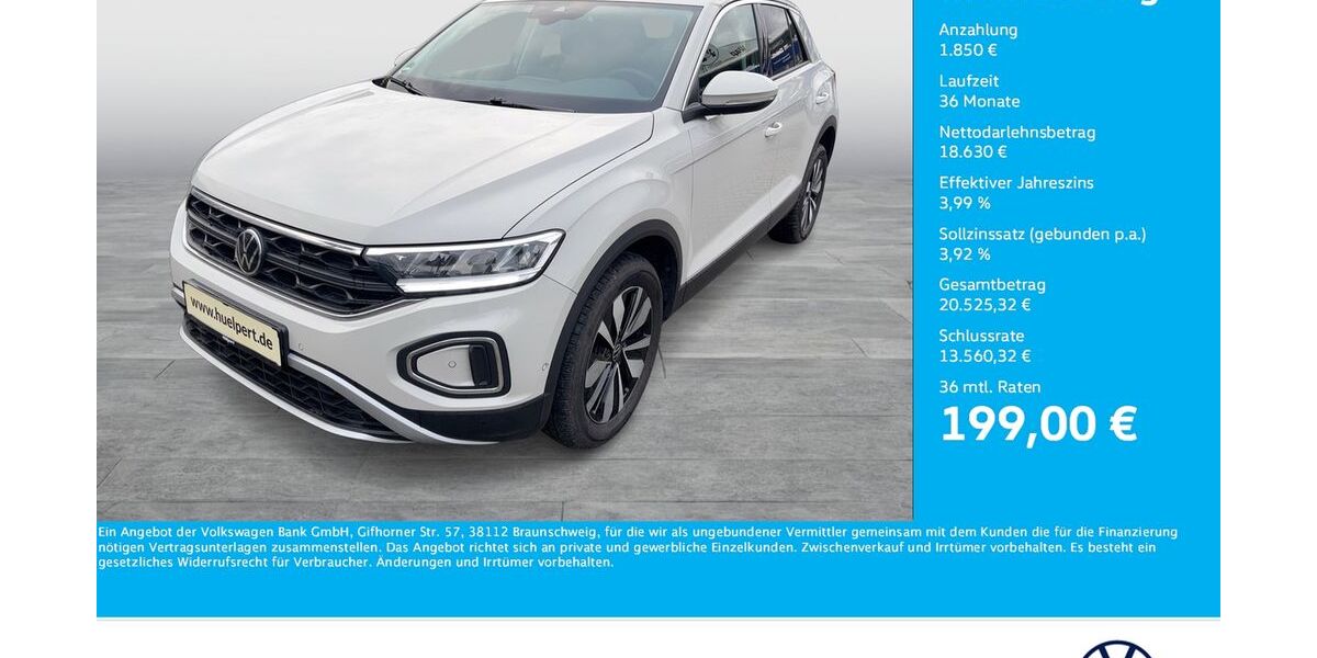 VW T-Roc 36.312 km 20.172 &euro; Bergkamen 59192