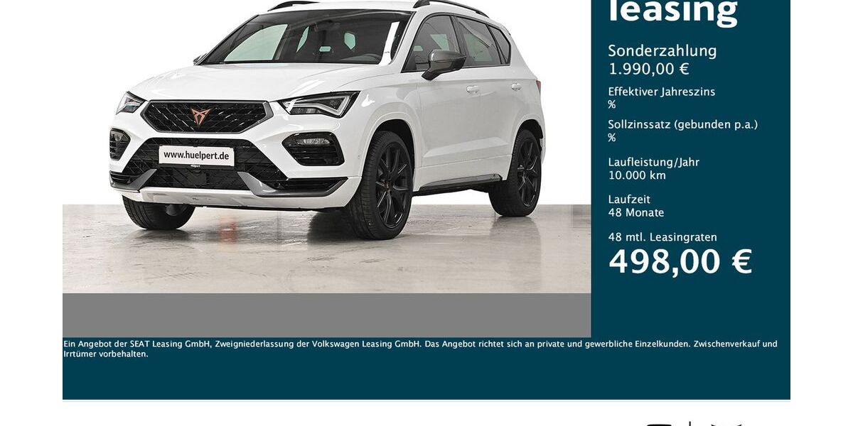 Cupra Ateca 1.990 km 47.332 &euro; Dortmund 44269