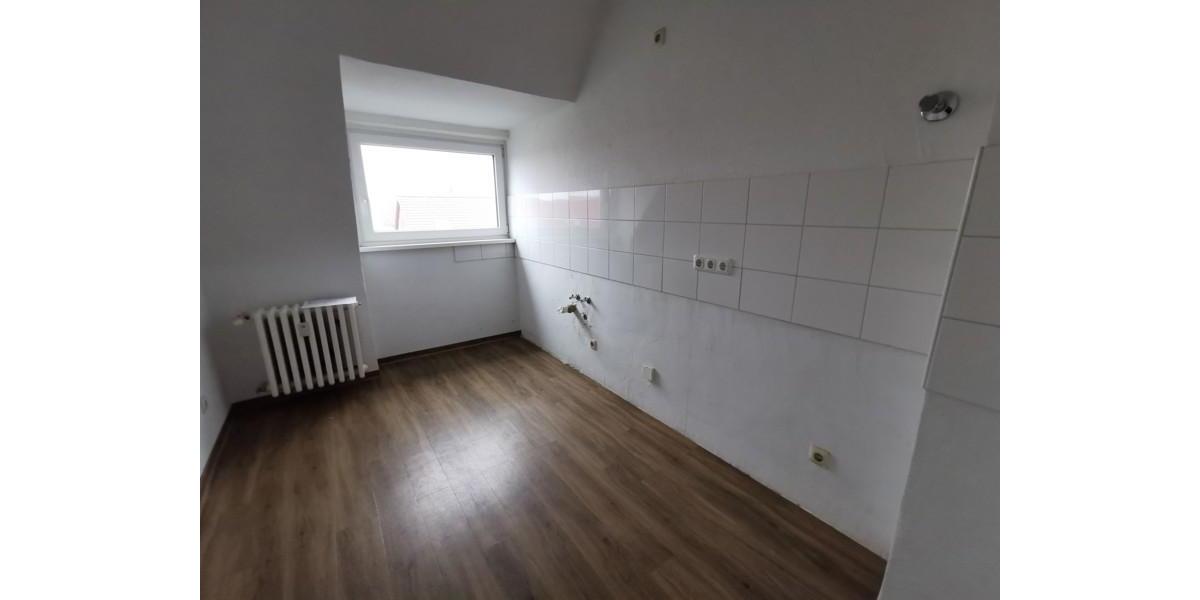Dachgeschoßwohnung Gelsenkirchen Gelsenkirchen-West - 3 Zimmer, 58 m&sup2;, 433&euro; | Angebot:25928333