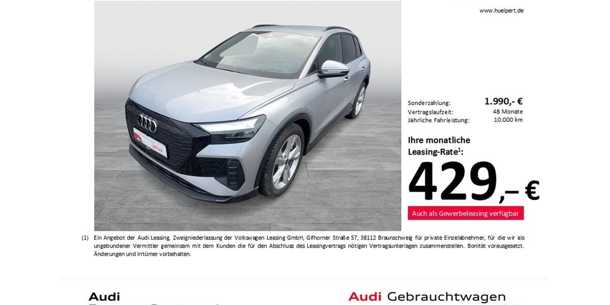 Audi Q4 e-tron 8.939 km 49.935 &euro; Dortmund 44143