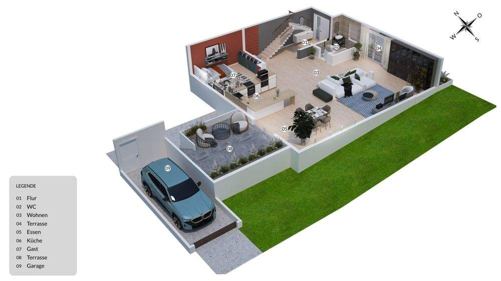 Einfamilienhaus Dortmund Oespel - 5 Zimmer, 252 m&sup2;, 1.049.000&euro; | Angebot:23823664