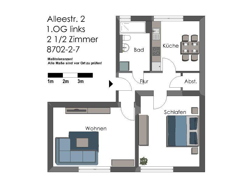 idyllisches Schmuckstück für ZWEI Personen mit WBS zimmer