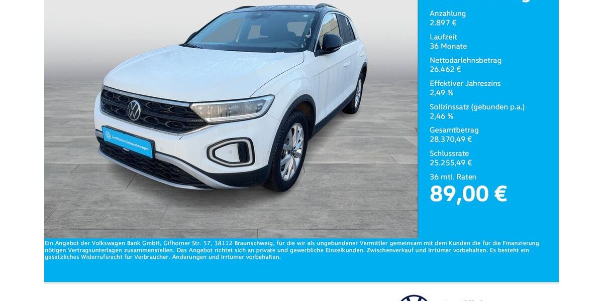 VW T-Roc 17.501 km 26.811 &euro; Unna 59423