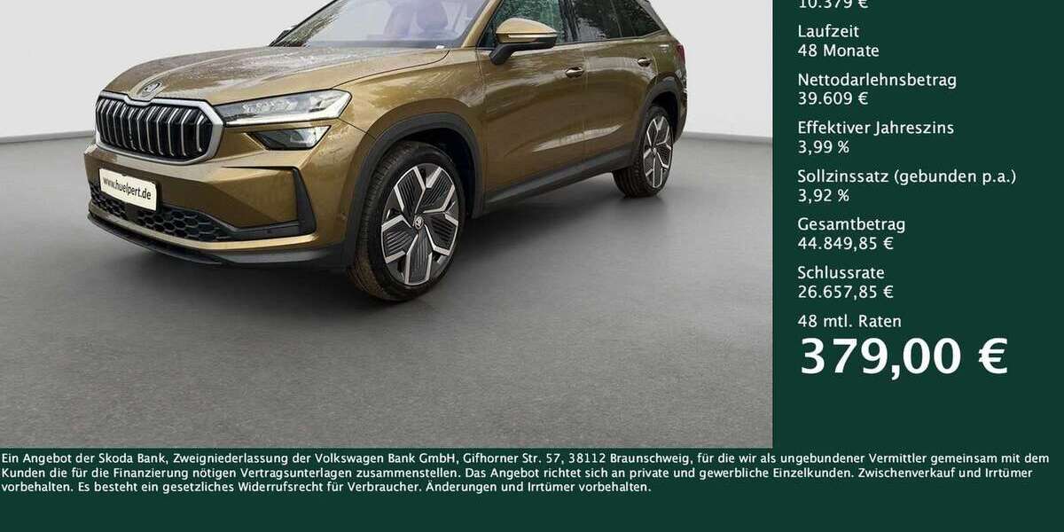 Skoda Kodiaq 5.399 km 49.988 &euro; Dortmund 44269
