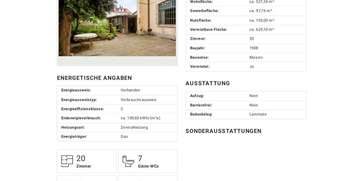 Mehrfamilienhaus, Wohnhaus Hagen Hagen-Nord - 20 Zimmer, 531 m&sup2;, 699.000&euro; | Angebot:24362214