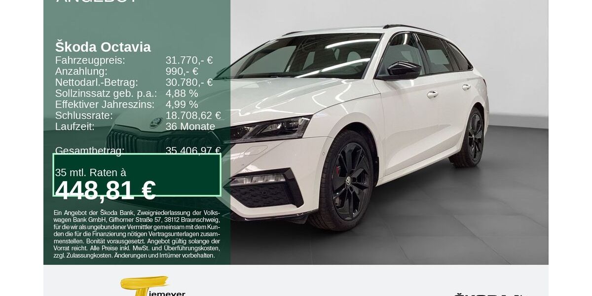 Skoda Octavia 44.936 km 29.720 &euro; Bochum 44809