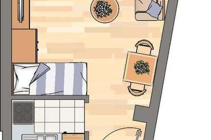 Wohnung zum Mieten in Dortmund 304 € 30 m²