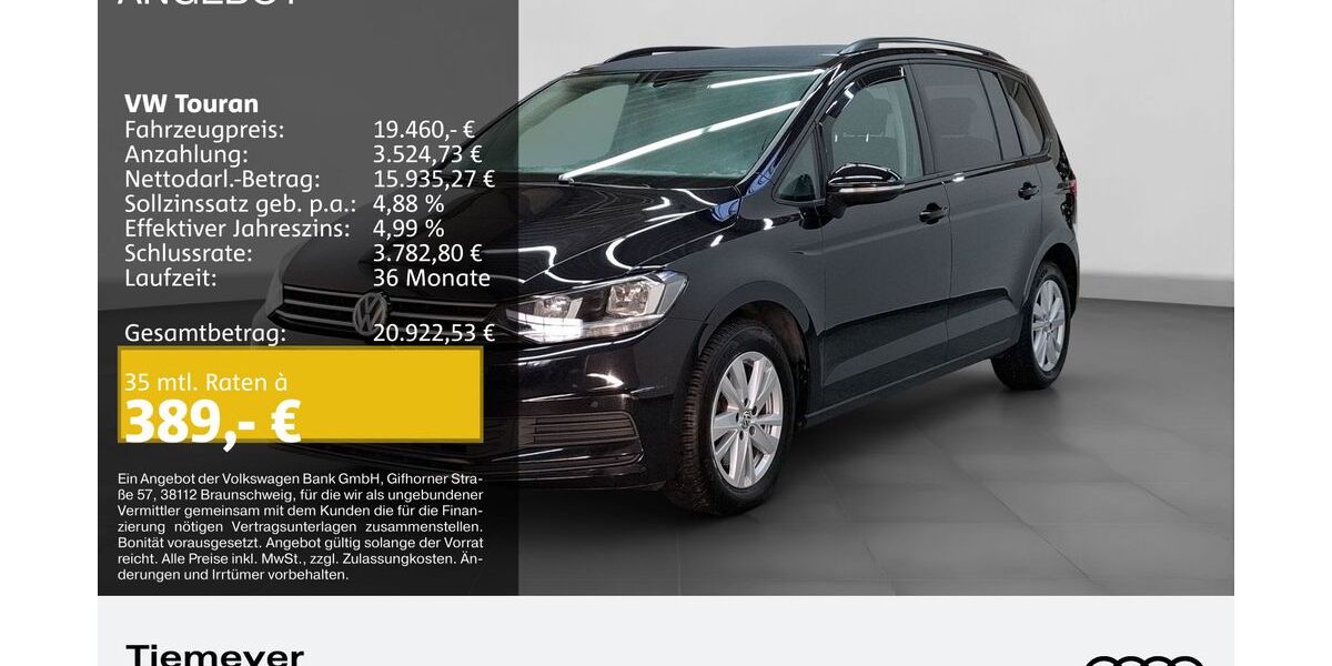 VW Touran 118.428 km 17.860 &euro; Bochum 44809