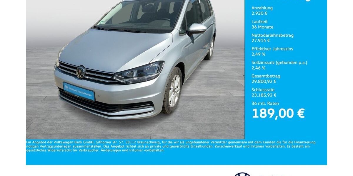 VW Touran 8.580 km 30.777 &euro; Bergkamen 59192