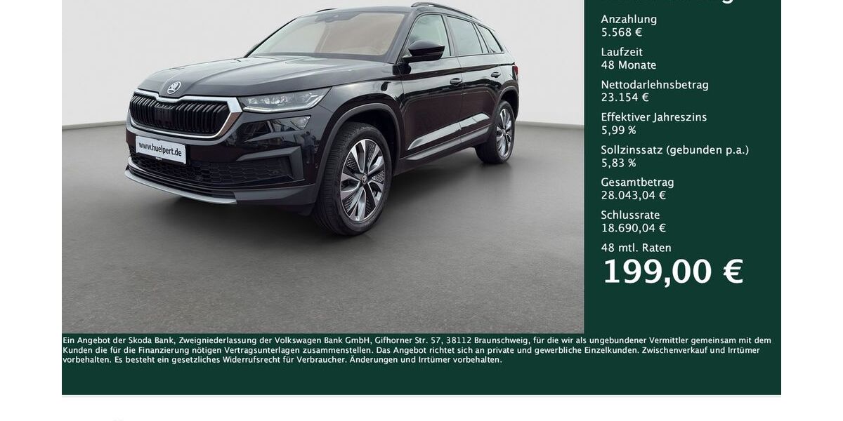 Skoda Kodiaq 99.035 km 27.944 &euro; Dortmund 44309