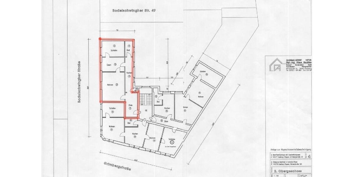 Etagenwohnung Castrop-Rauxel Bladenhorst - 3.5 Zimmer, 90 m&sup2;, 663&euro; | Angebot:24838034