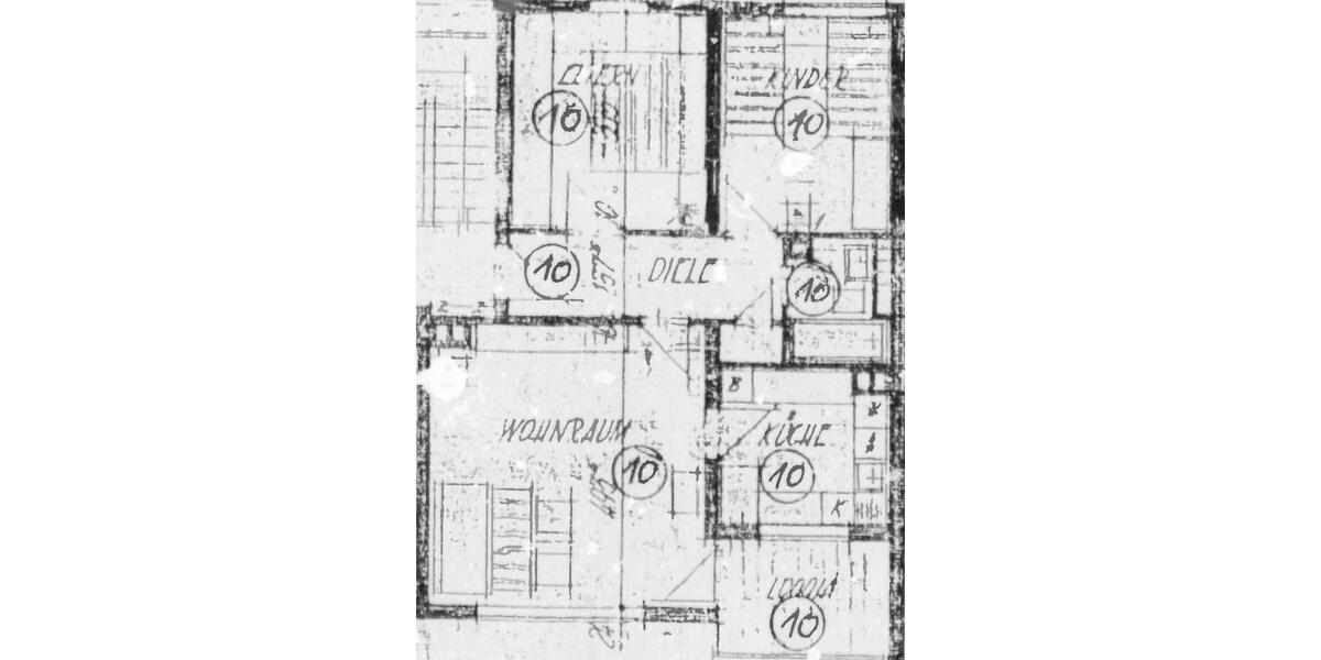 Etagenwohnung Dortmund Huckarde - 3 Zimmer, 68 m&sup2;, 189.000&euro; | Angebot:26538038