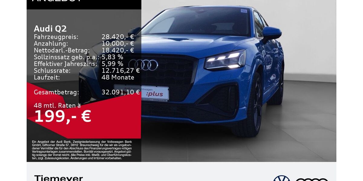 Audi Q2 22.083 km 25.840 &euro; Gelsenkirchen 45894