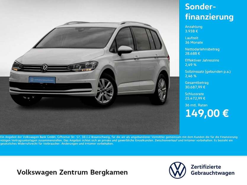 VW Touran 8.424 km 32.626 € Bergkamen 59192