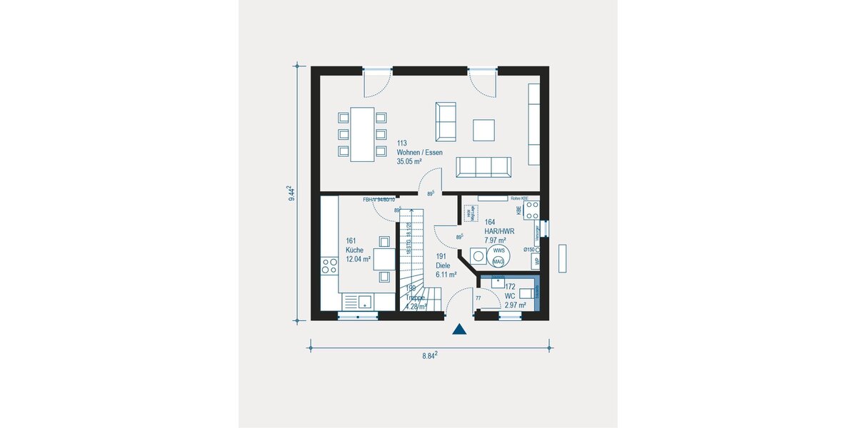 Ihr persönliches Wunschhaus: maßgeschneidert mit allkauf - Einfamilienhaus Schwerte | Angebot:27493929