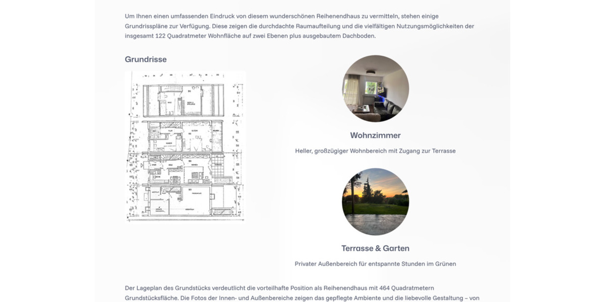 Reihenhaus Herdecke - 4 Zimmer, 122 m&sup2;, 415.000&euro; | Angebot:24840823