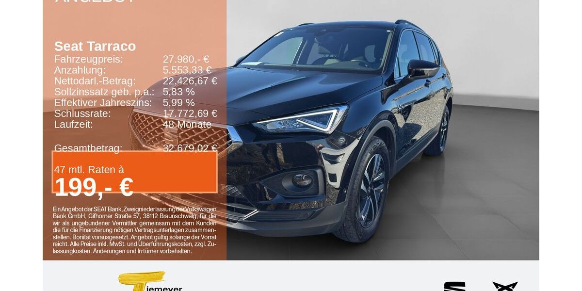Seat Tarraco 61.825 km 27.570 &euro; Recklinghausen 45663