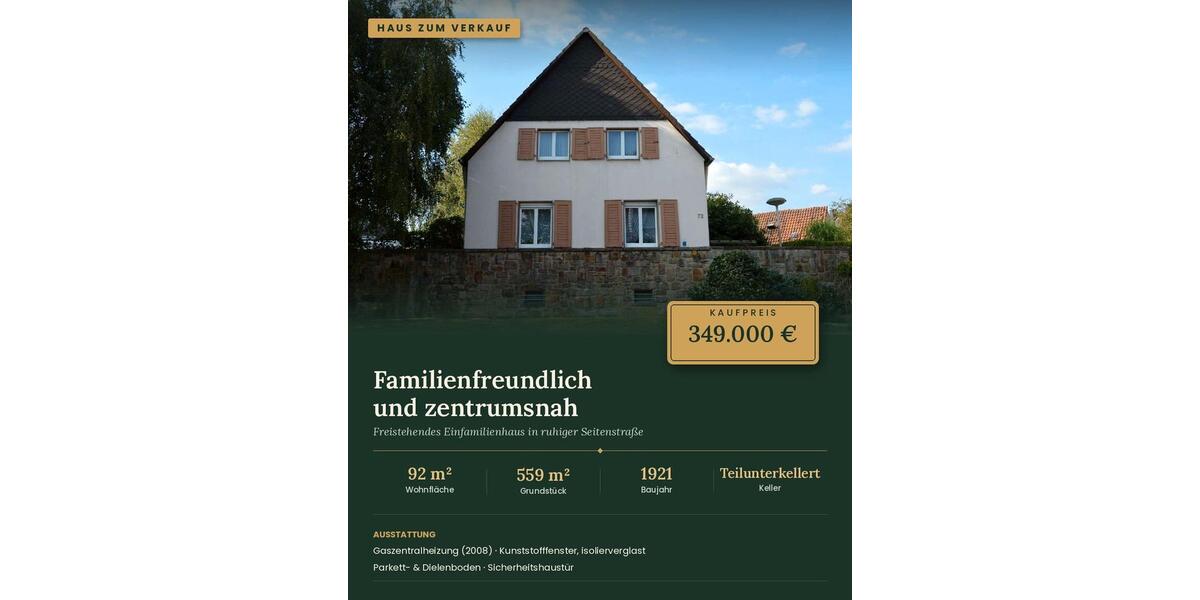 Einfamilienhaus Dortmund Eving - 349.000&euro; | Angebot:27189269